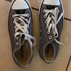Grey converse